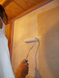 和室の壁をカルクウォールで塗り替え 和室の壁をカルクウォールで塗り替え